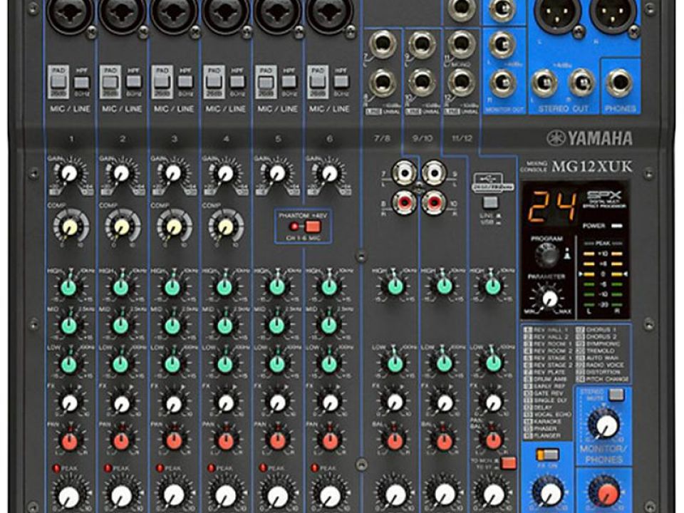 Mixer Yamaha MG12XUK