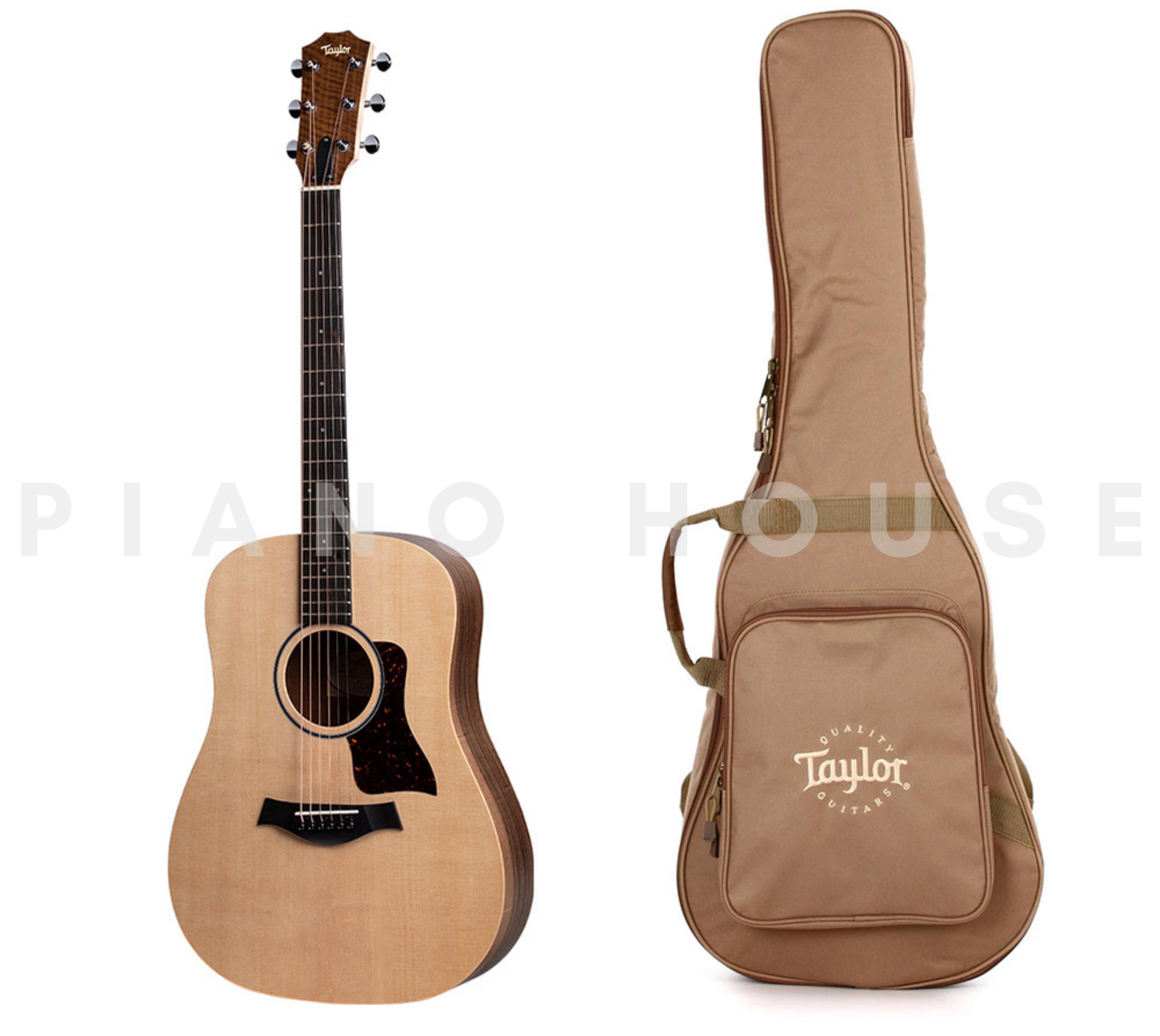 Đàn Guitar Acoustic Taylor Big Baby BBT có action thoải mái, đàn hay