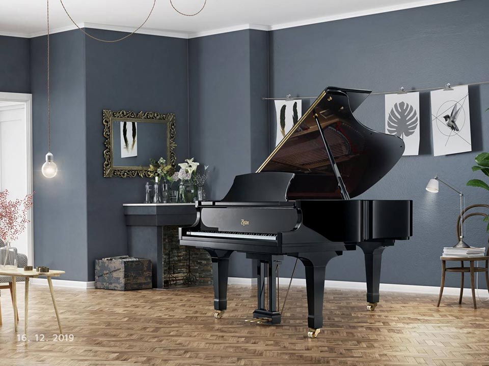 đàn grand piano boston GP-215 PE