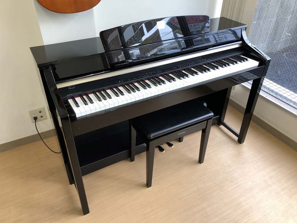 YAMAHA CLP 370 - piano điện phím gỗ thế hệ mới, tiếng rất hay. | Piano  Dương Cầm