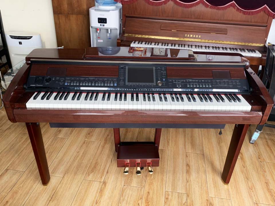 SALE 10%] Đàn Piano YAMAHA CVP 409 PE - Đen Bóng - Trả Góp 0% | Sspiano  Vn