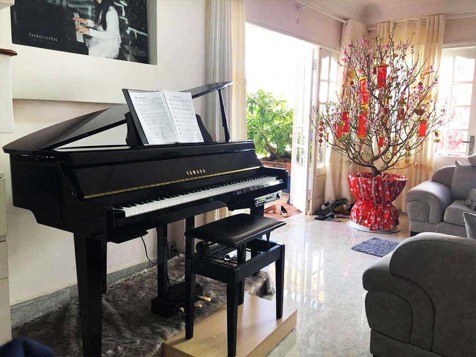 Sale 10%】Đàn Piano Bán Cơ YAMAHA DGP 2 XG - Máy Tự Chơi | Sspiano Vn