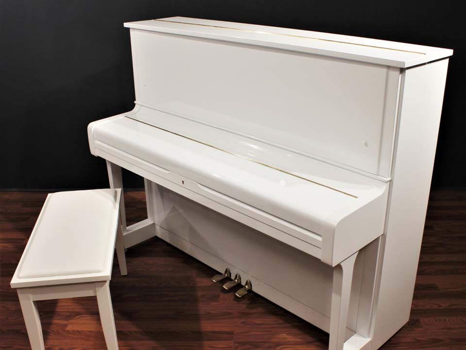 đàn piano yamaha u1 wh màu trắng