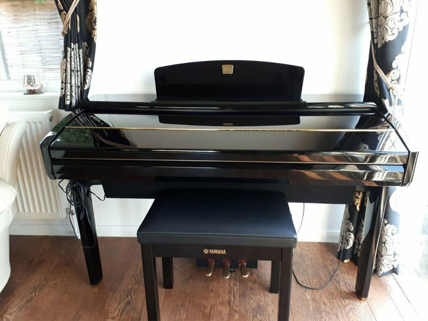 SALE 10%] Đàn Piano YAMAHA CVP 409 PE - Đen Bóng - Trả Góp 0% | Sspiano  Vn